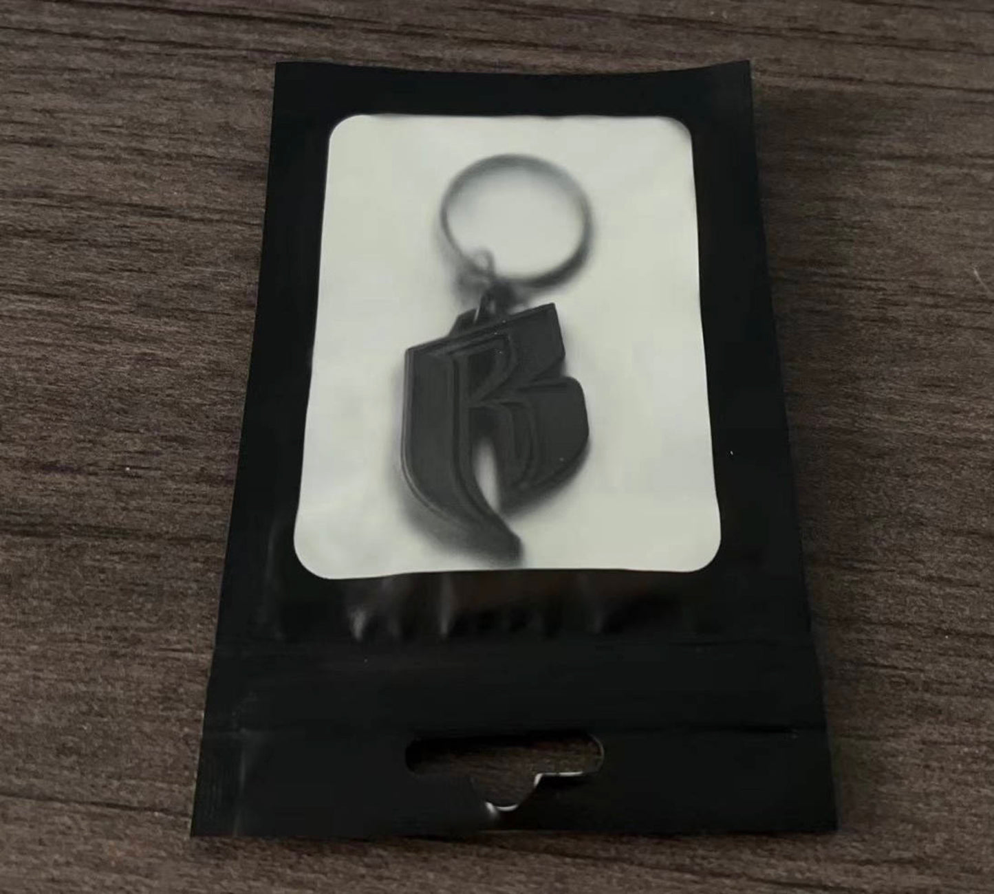 BLKRR Rubber Keychain